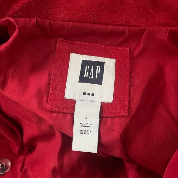 Gap red coat size:S - Picture 8 of 10